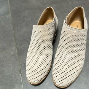 lucky Brand ankle boots worn once